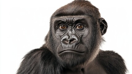 Obraz premium Generic Close-up Gorilla?s View Jungle Face Appetizing
