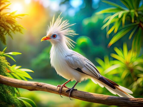 White Anu Bird, Guira Guira, Landscape Photography, Anu Branco