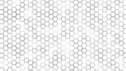 Abstract cube hexagon shape background. Vector banner design. Hexagons pattern. Geometric abstract background with simple hexagonal elements. 