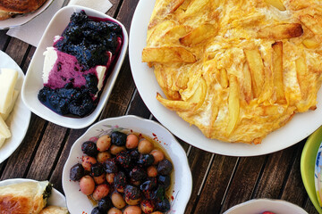 Traditional Turkish Breakfast Table