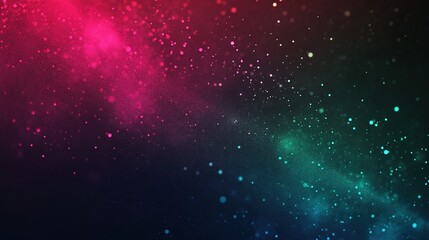 Fototapeta premium Dark red, magenta, blue, and green abstract spot grainy gradient backdrop design with light leaks, seamless colors for banner