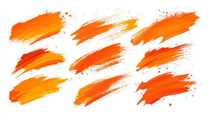 Modern Brush Textures A Stunning Display of Color and Motion