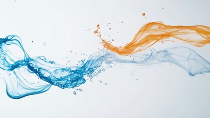 Dynamic water splash art abstract studio photography creative environment close-up view fluid motion concept