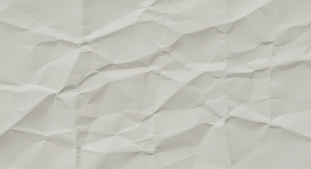 white crumpled paper