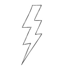 lightning bolt doodle