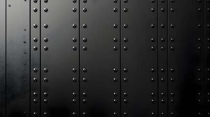 Dark Metal Texture With Rivets