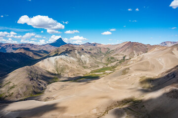 high mountain landscape IN THE SOUTH OF THE WORLD