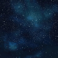 Night sky filled with stars and cosmic beauty in dark blue space