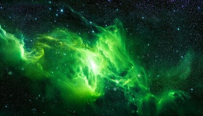 abstract green space background