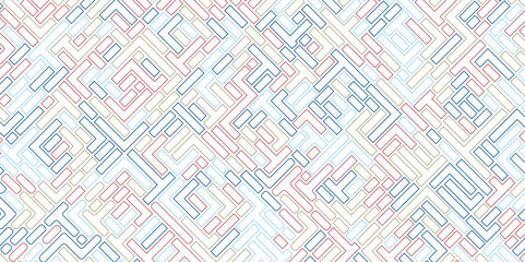 seamless geometric pattern with triangles
