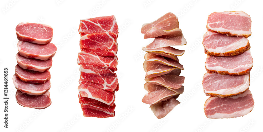 Poster with its smooth texture and light color, thinly sliced turkey is a great choice for healthy eating a