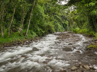 River and rainforest, Costa Rica