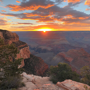 Rim Trail &ndash; Easy, scenic walk along the South Rim with multiple viewpoints 