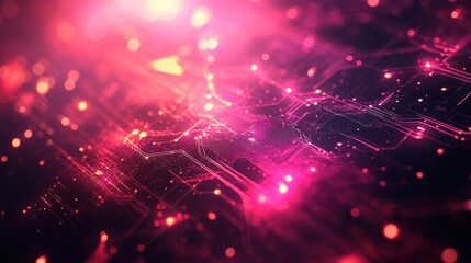 Sparkling Network of Luminous Connections