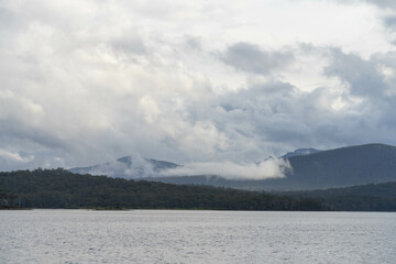 mountains meets the sea in australia