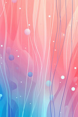 Abstract background with lines and circles