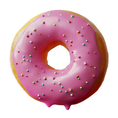donut on white background  isolated 