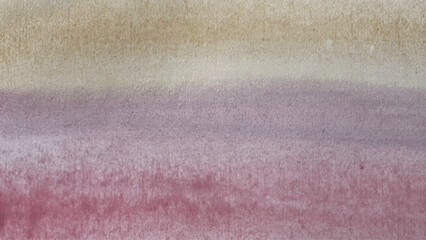 水彩で描いたニュアンスのあるピンクの模様、くすみ系の色彩背景イラスト、コピースペースのある風景画