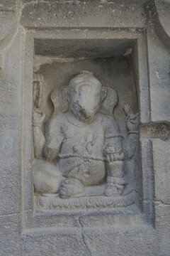  Ellora Caves in Maharashtra India, which is a UNESCO World Heritage Site, are the world's largest monolithic excavation of 34 Hindu, Buddhist and Jain temples carved into a basalt cliff. 