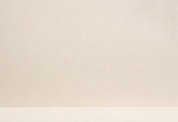 Fototapeta premium Minimalist Beige Background with Soft Lighting
