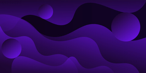 Colorful purple background with abstract waves with dynamic shape design and simple pattern. Vector Eps10