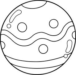 coloring outline baby