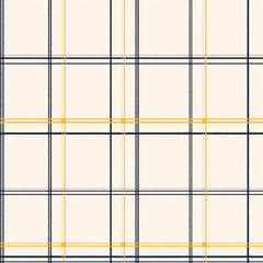 Tartan plaid patterns in duotone yellow and black fabric textures seamless design for modern interiors textile inspiration