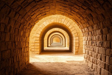 Obraz premium Innovative Underground Designs for Sustainable Cities with Zero CO2 Emission Concepts