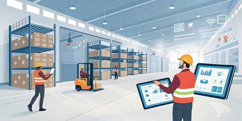 Modern Warehouse Operations with Technology and Inventory Management