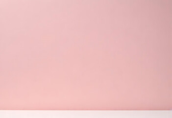 Light Pink Minimalist Background with White Surface