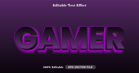 Fototapeta premium Editable text effect 