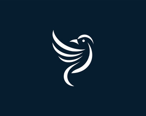 Obraz premium vector illustration of a bird