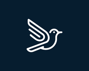 dove with peace sign