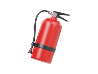 Extinguisher icon isolated 3d