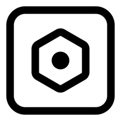 Setting Line Icon. Vector Illustration. Symbol of Customization and User Preferences