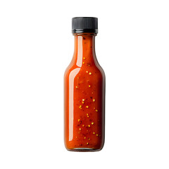 Bottle of Ghost Pepper Sauce by p Isolated on Transparent Background