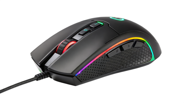 computer mouse isolated on white