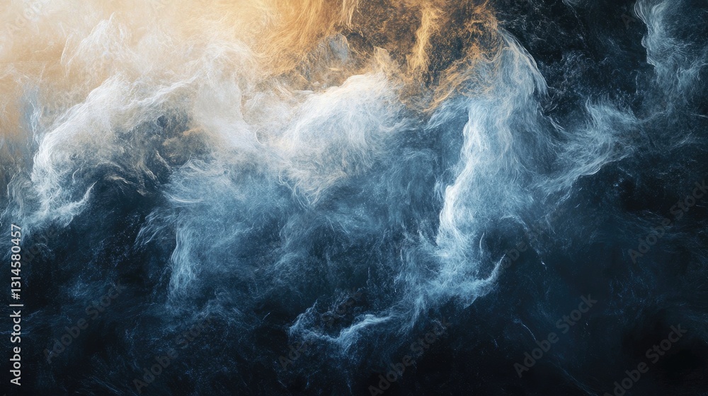 Poster A high-quality image of an abstract background with a mix of light and dark gradients, creating a dramatic and sophisticated atmosphere for creative projects.
