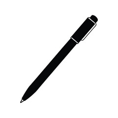 Pen  Silhouette vector illustration 
