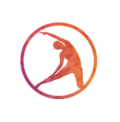 Yoga and Meditation logo design