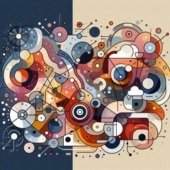 Obraz premium Mix modern art