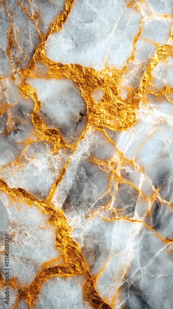 Aufkleber luxurious marble texture with golden veins elegant backdrop for upscale design projects and premium 