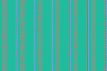 Obraz premium Italy vector textile fabric, patch vertical pattern seamless. Minimal background lines stripe texture in teal and pastel colors.