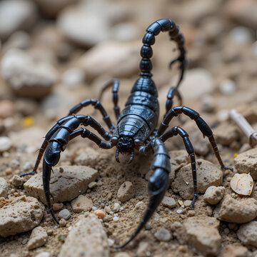 Tailless whip scorpion. Amblypygi