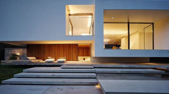 Modern Minimalist House Fa&ccedil;ade