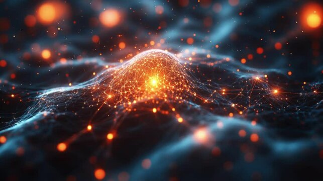 A neural network forming a protective mesh around sensitive data centers 119