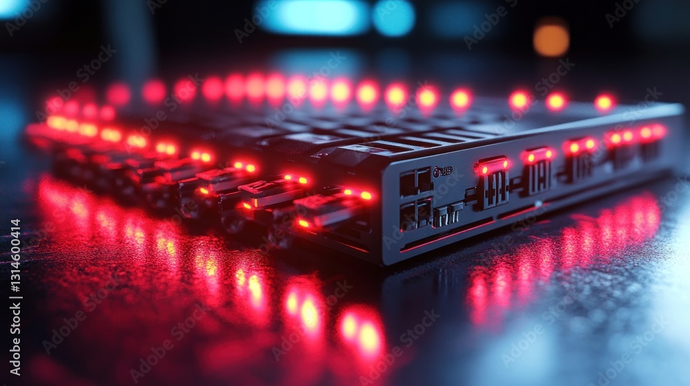 Poster high-performance network switch: futuristic data center technology