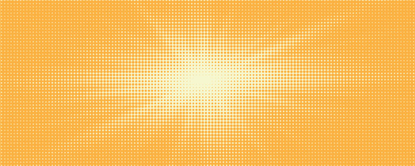 Obraz premium Yellow background of the Book in comic style pop art superhero. Pop art yellow comics book cartoon for comic superhero text, speech bubble, message.