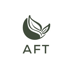AFT Letter Logo, aft logo image design