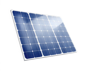 solar panel isolated on transparent background